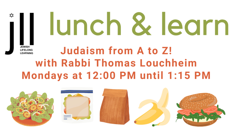 Banner Image for Lunch and Learn: The ABC's of Judaism